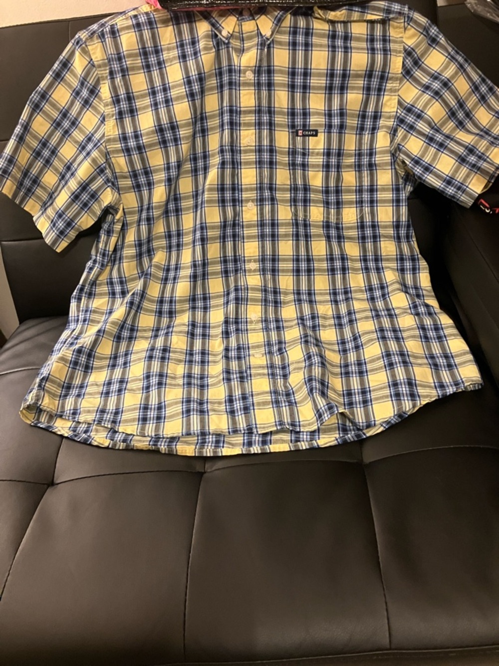 Chaps Short-Sleeve Button-Down Shirt